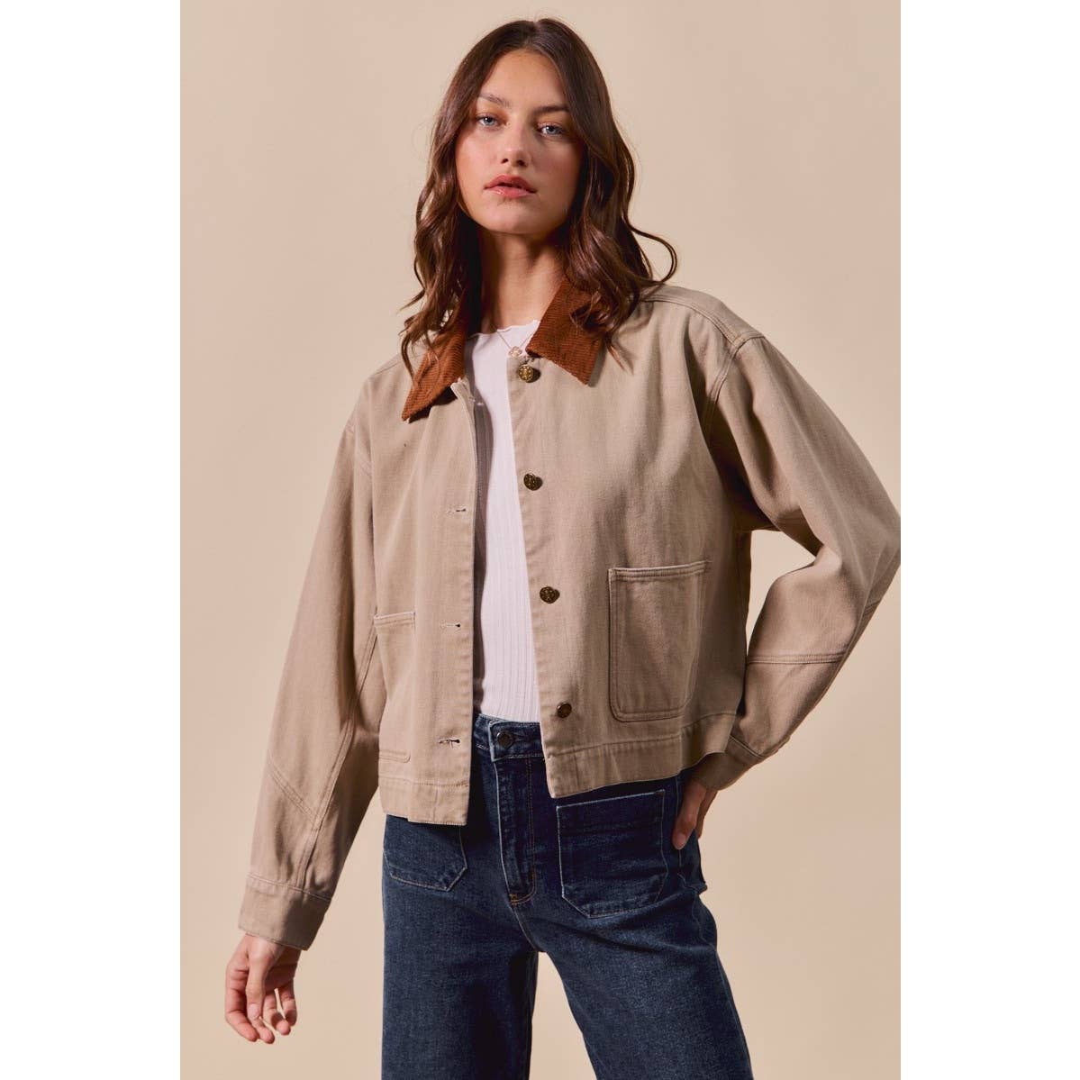 Rowan Cropped Barn Jacket