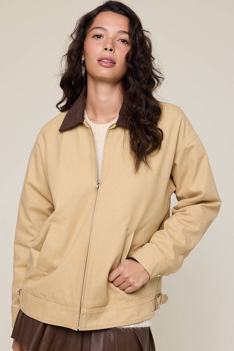 Henley Canvas Barn Jacket