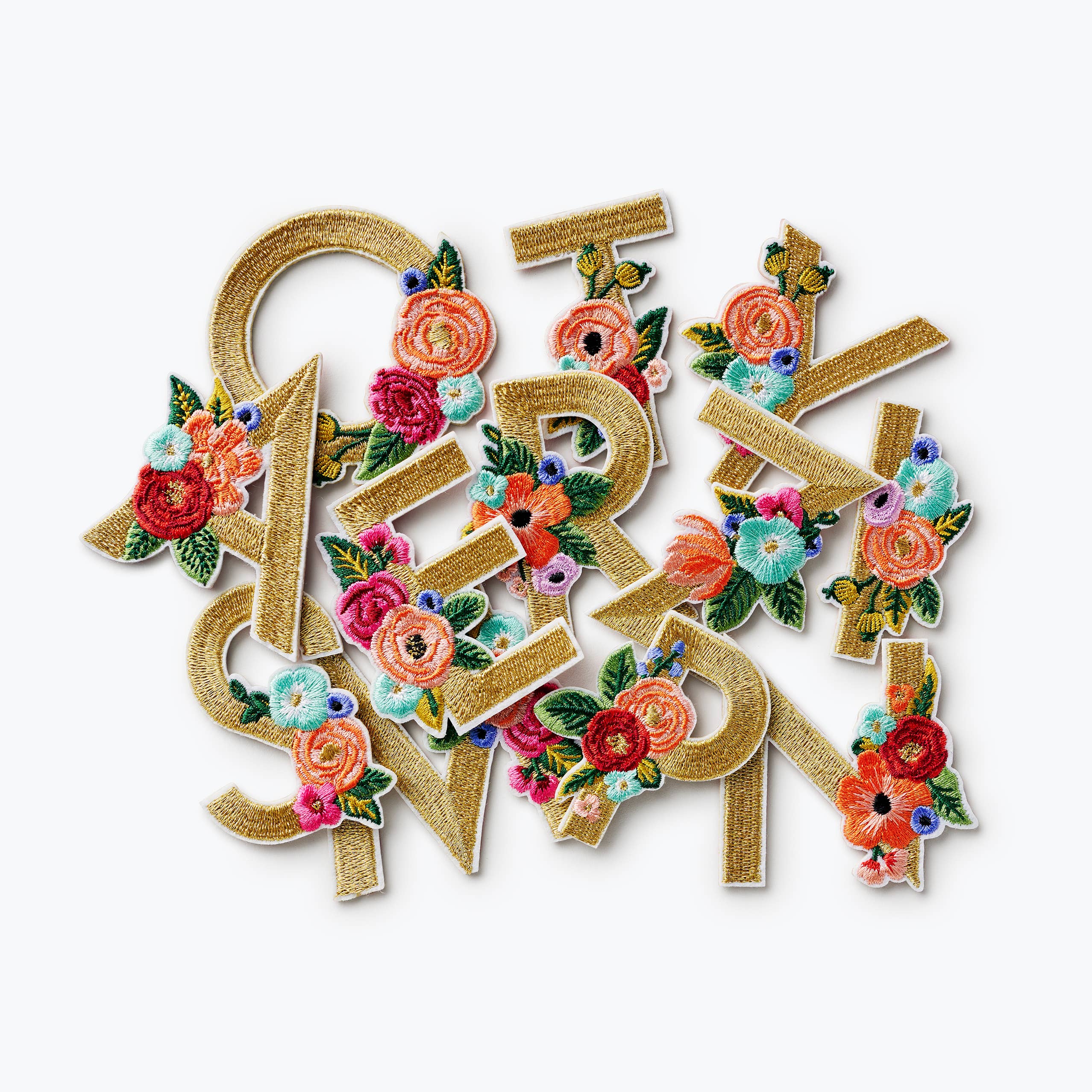 Garden Party Monogram Patch