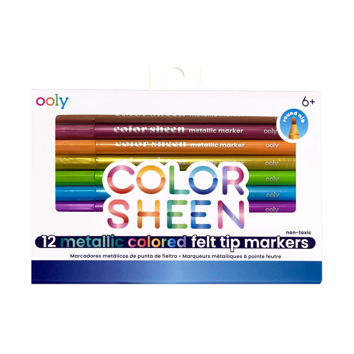 Color Sheen Metallic Markers - Set of 15