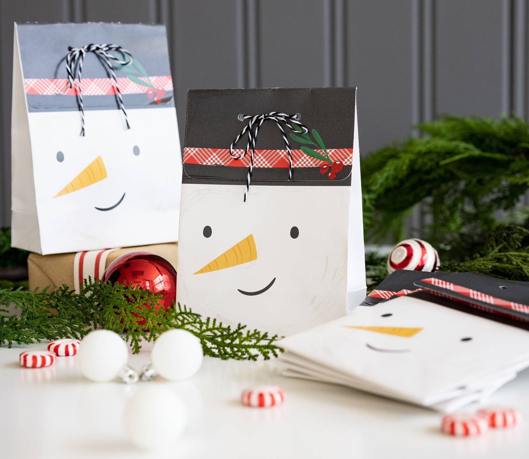 Snowman Treat Bags