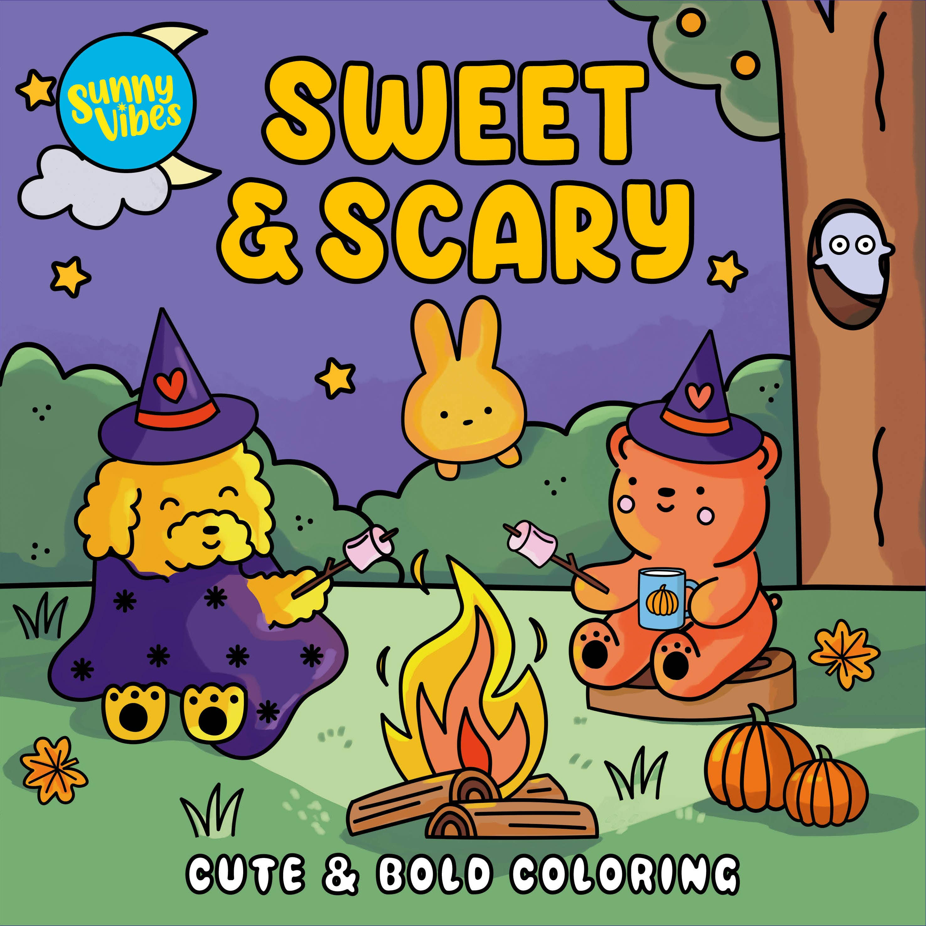 Sweet & Scary Coloring Book