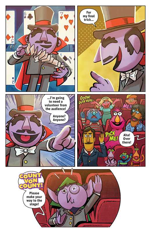 Sesame Street: The Amazing Mumford's Card Trick