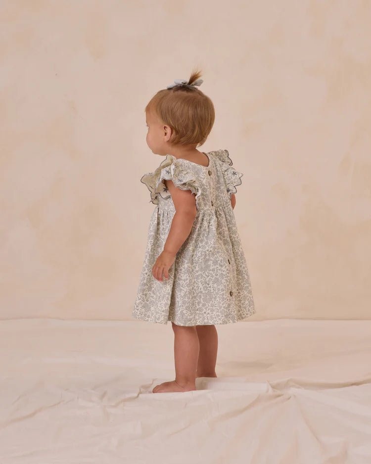 Alina Dress || Blue Blossom