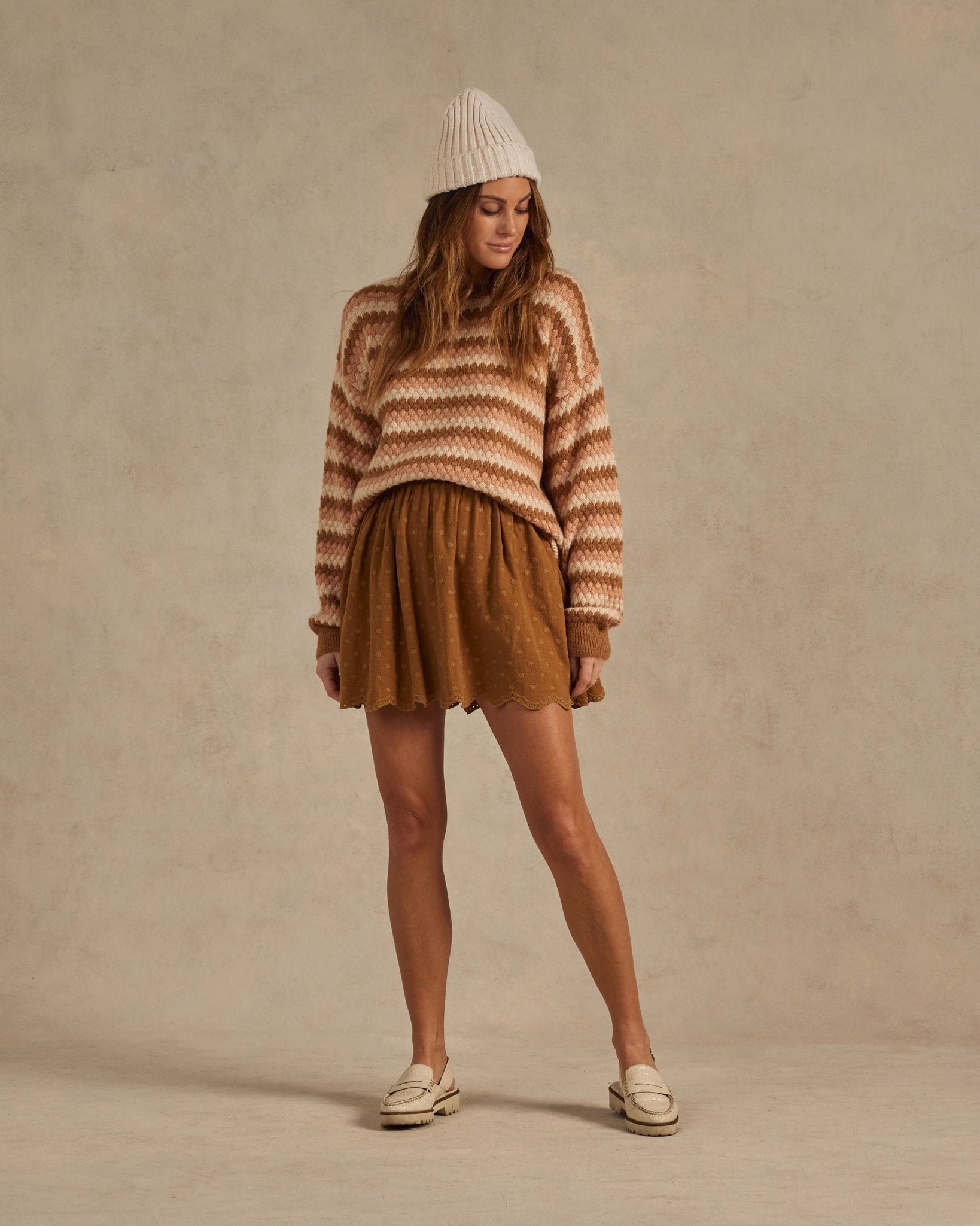 Aspen Sweater || Multi - Stripe - LAST ONE XL