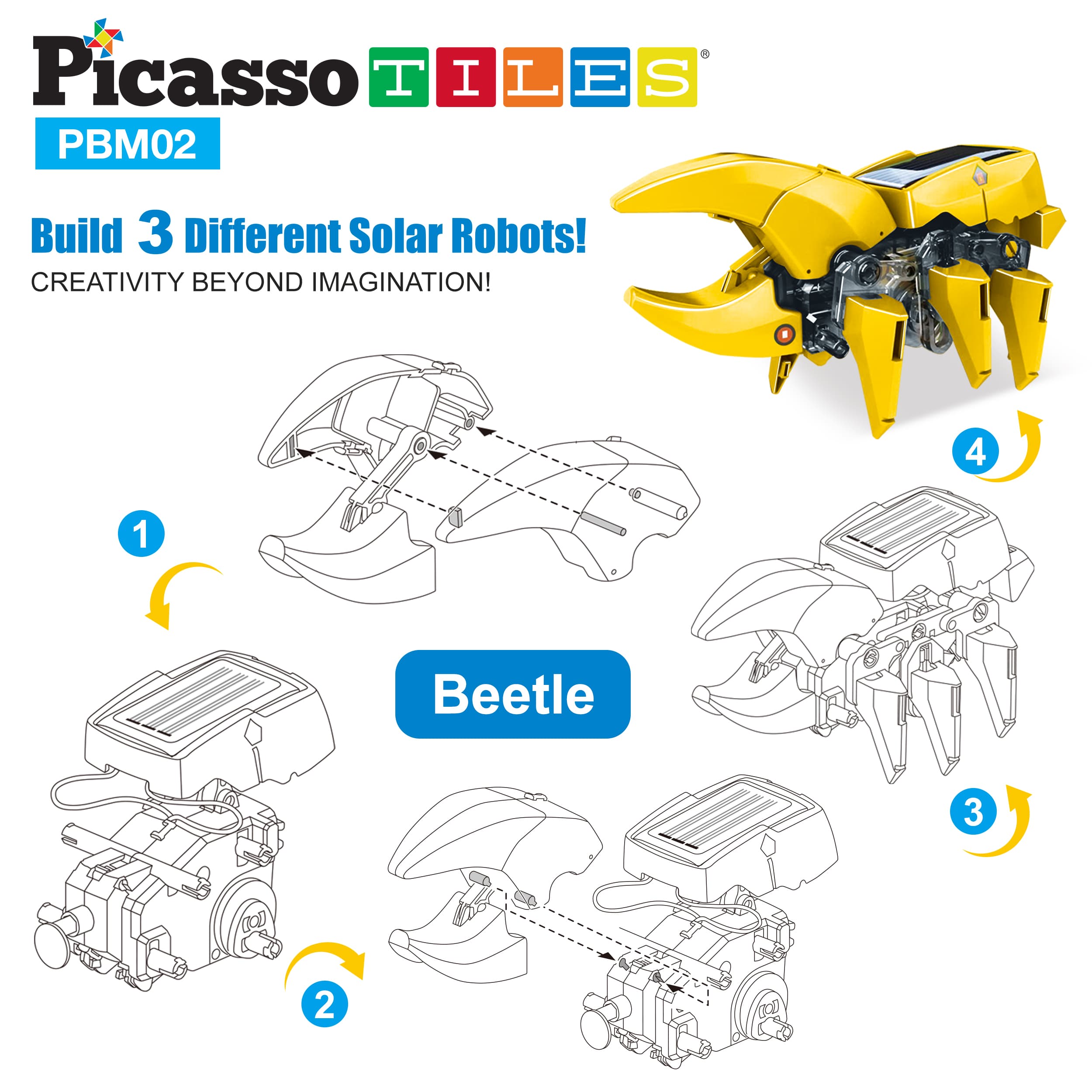 Solar Powered Dinosaur Robot