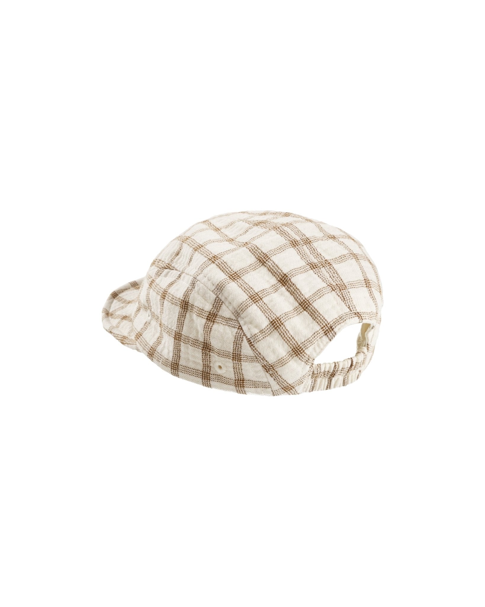 Baby Cap || Cinnamon Check