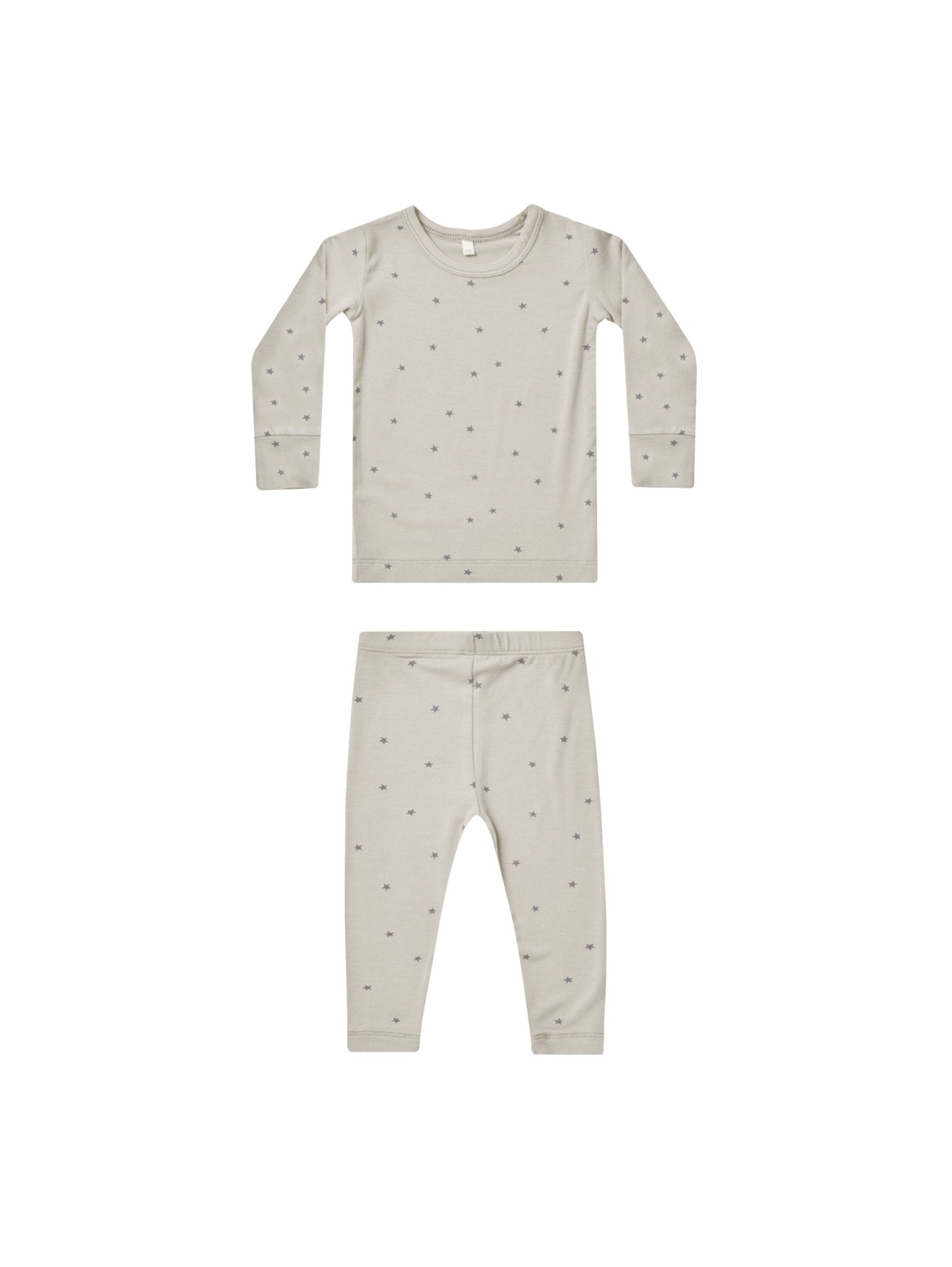 Bamboo Long Sleeve Pajama Set || Stars - LAST ONE 0/3M