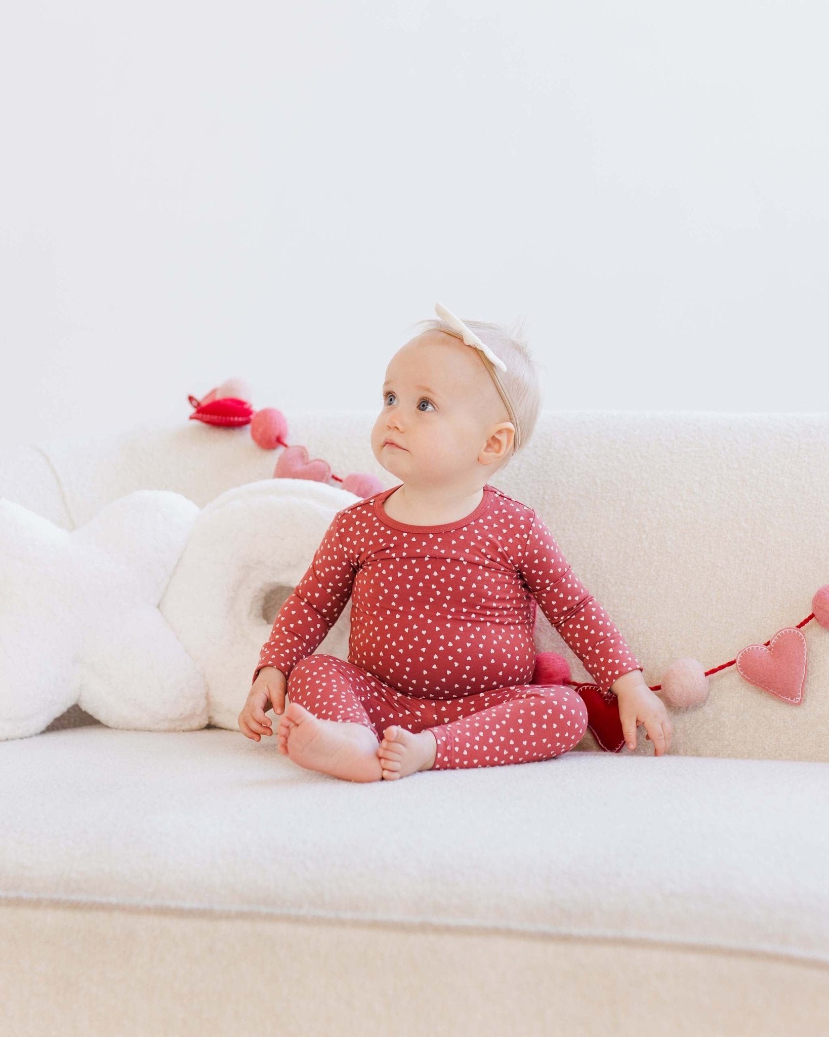 Bamboo Pajama Set || Tiny Hearts