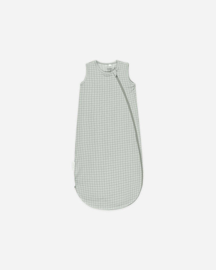 Bamboo Sleep Bag || Sage Grid