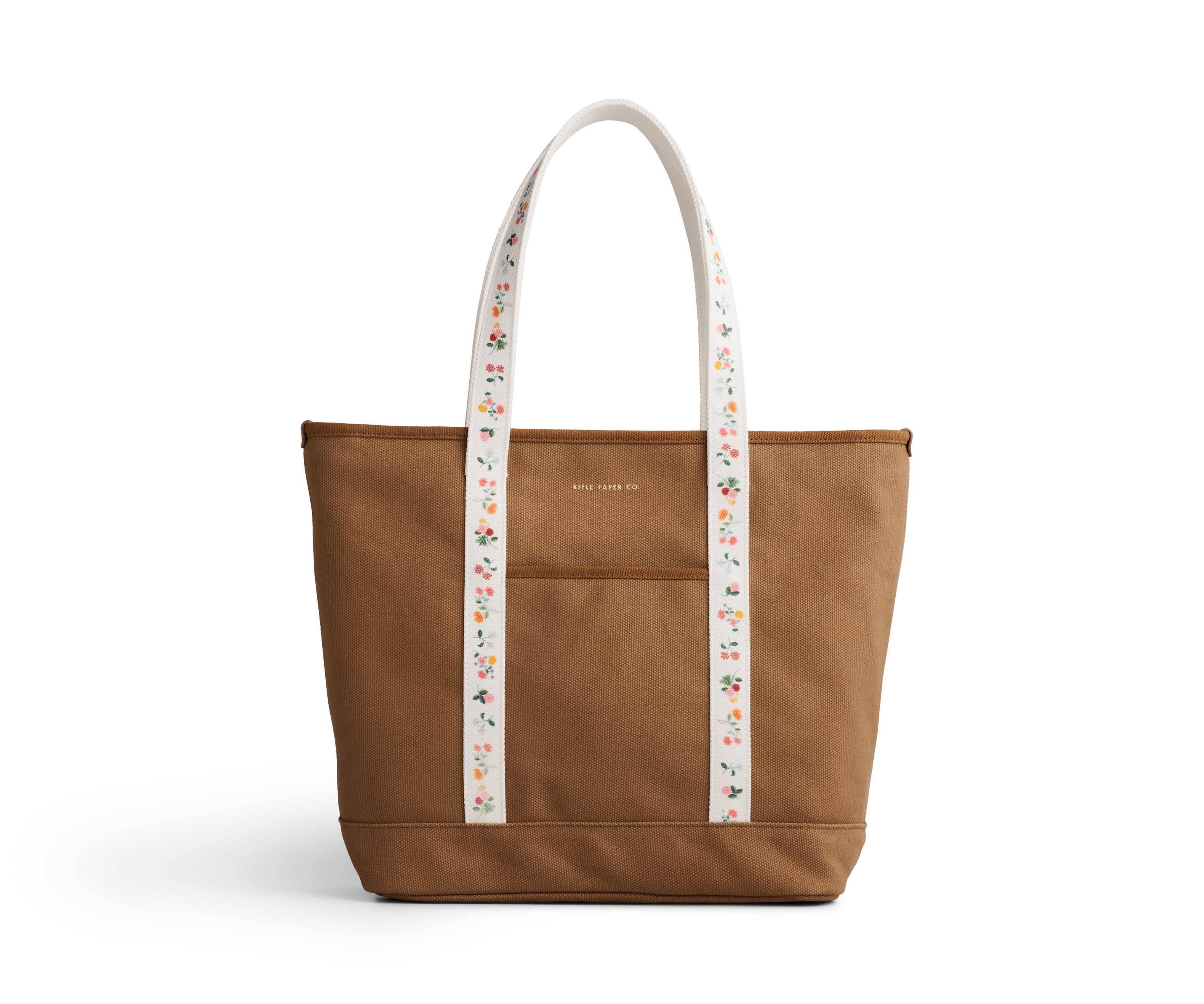 Canvas Carry All ||  Ditsy Dahlia