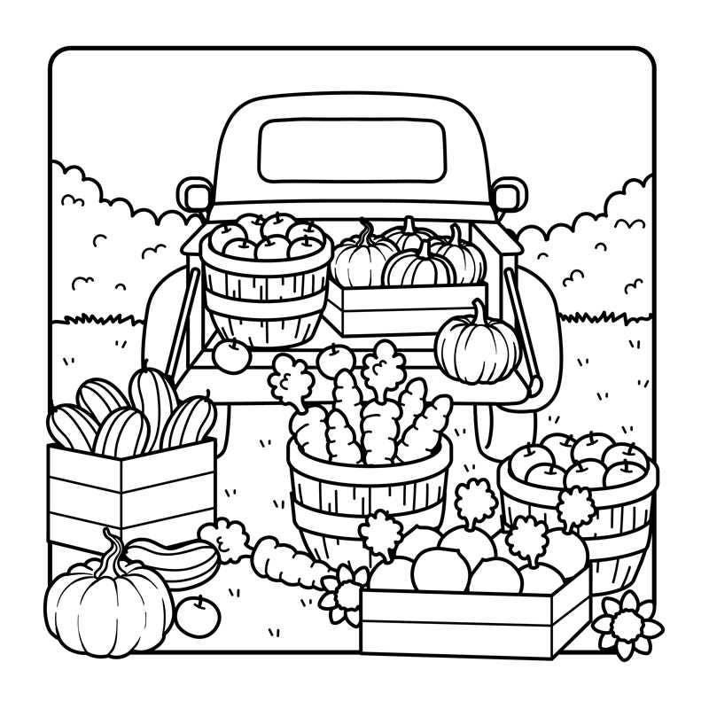 Comfy Fall Coloring Book
