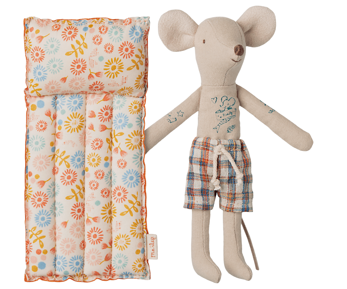 Beach mouse with air mattress, Dad - Flower (2025)
