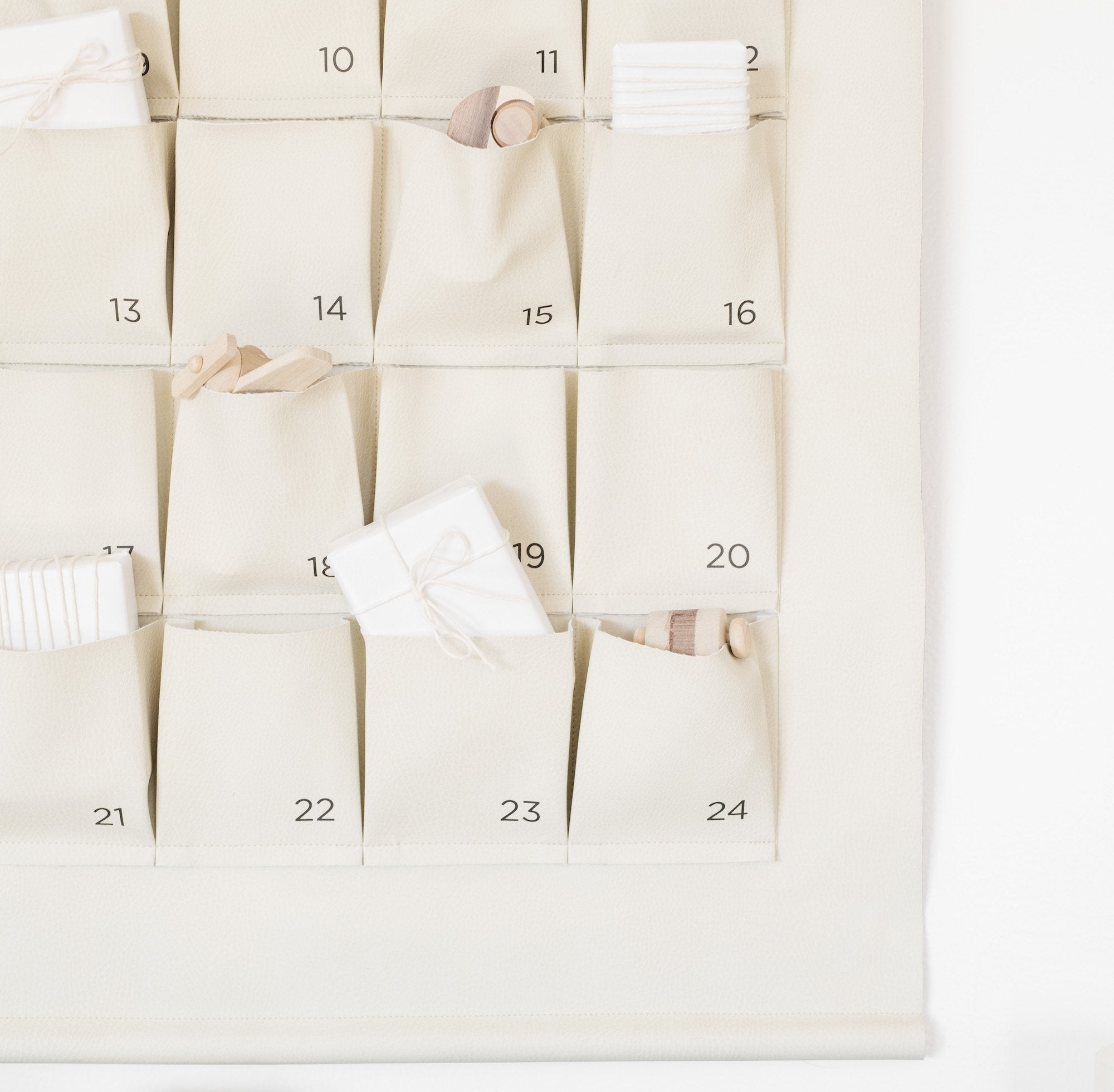 Small Advent Calendar | Ivory