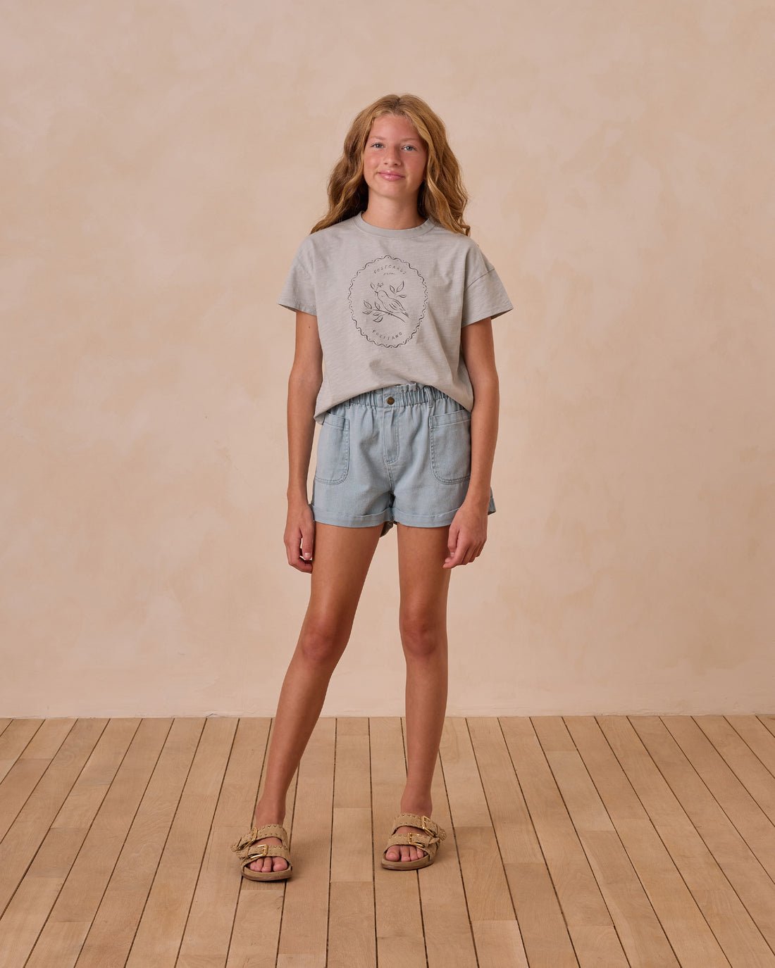 Boxy Tee || Bird (Teens)