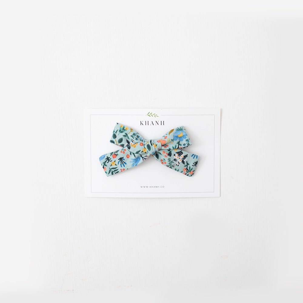 Bramble ( Light Blue ) | Medium Hand Tied Bow