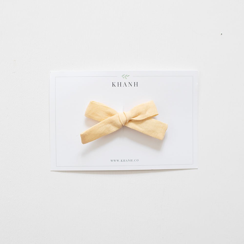 Brulee | Petite Hand - Tied Bow