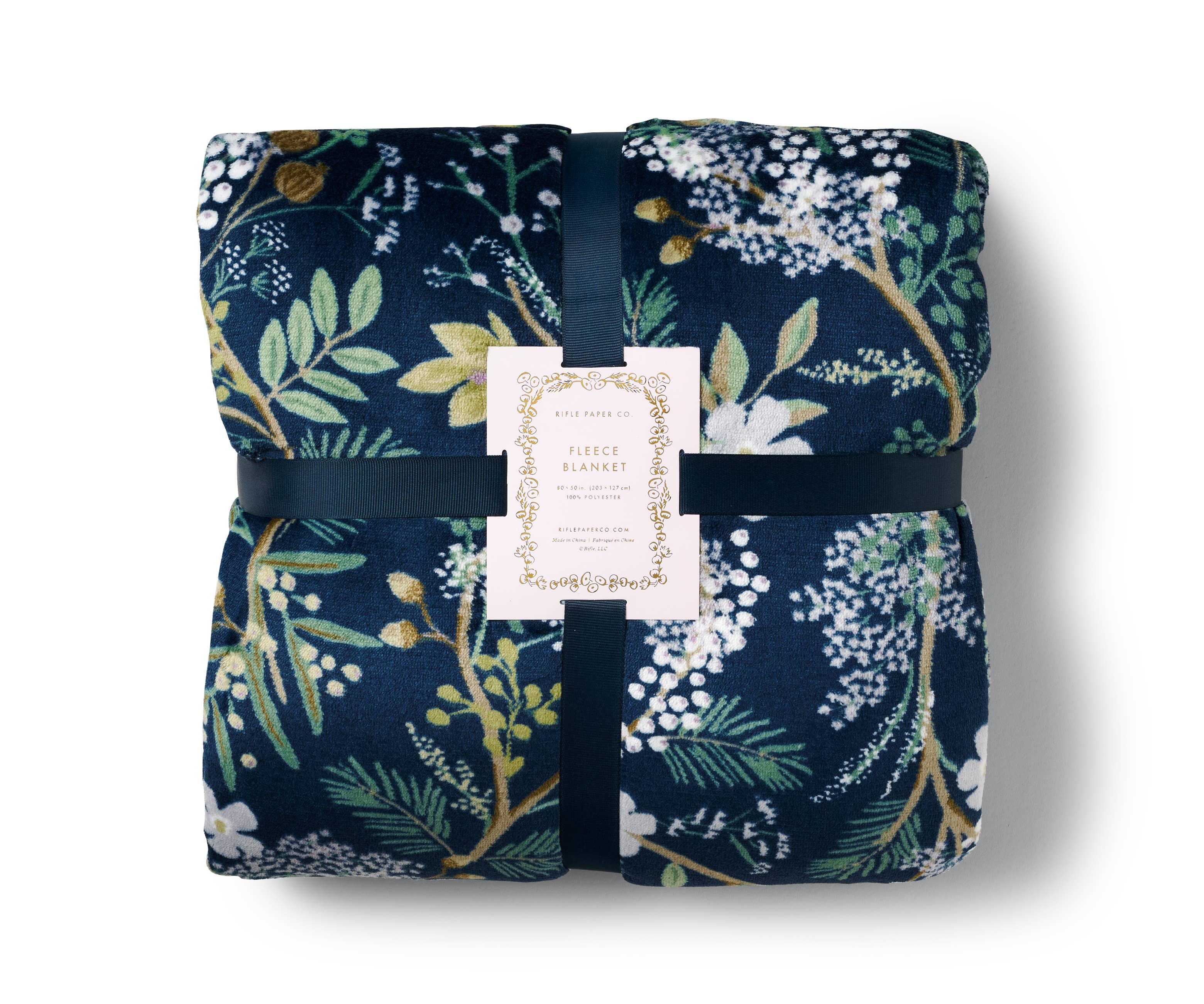Rifle Paper Co. Fleece Blanket