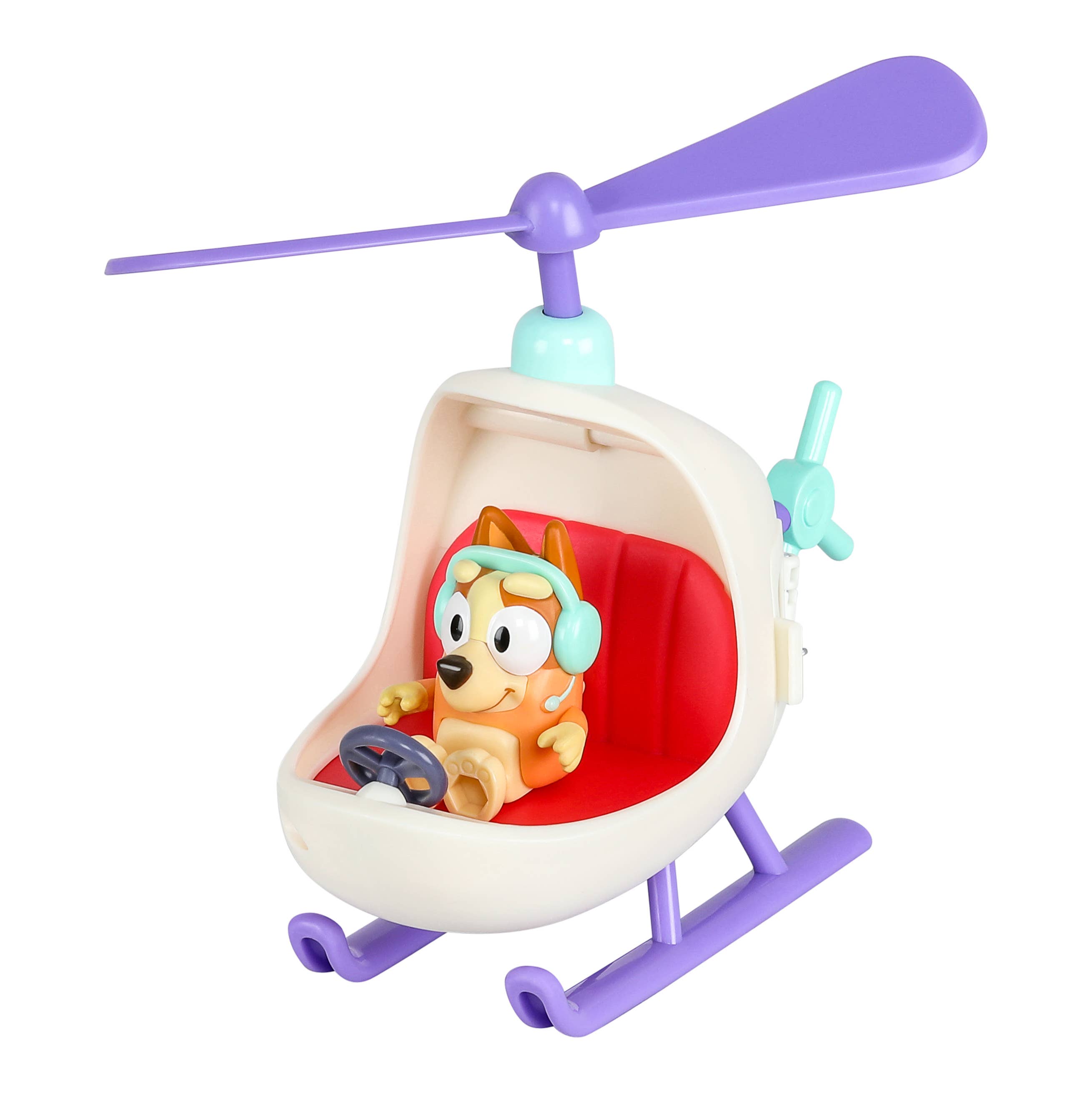 Helicopter & Bingo Figure Set