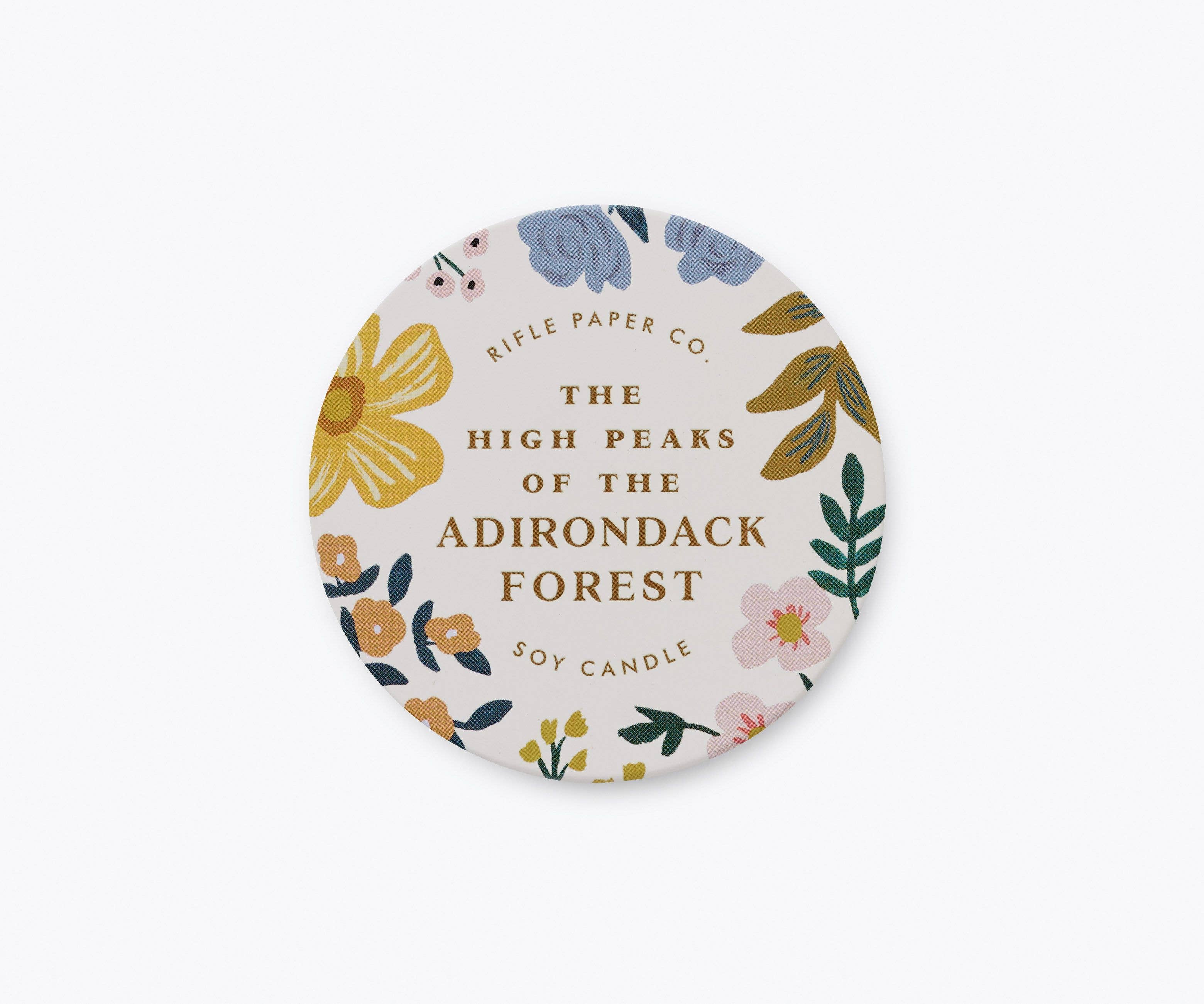 The High Peaks of the Adirondacks Forest Candle