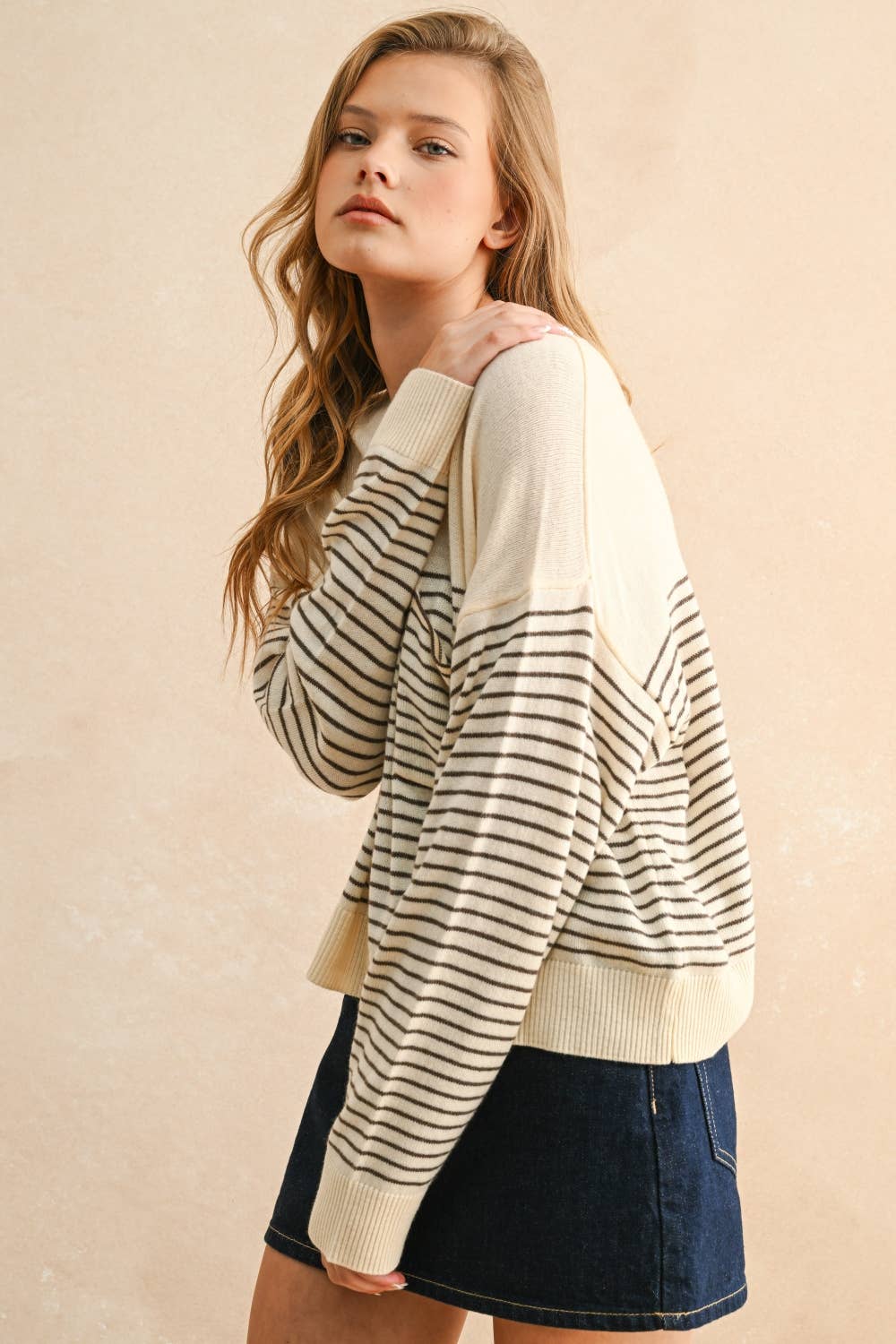 Everyday Stripe Pullover