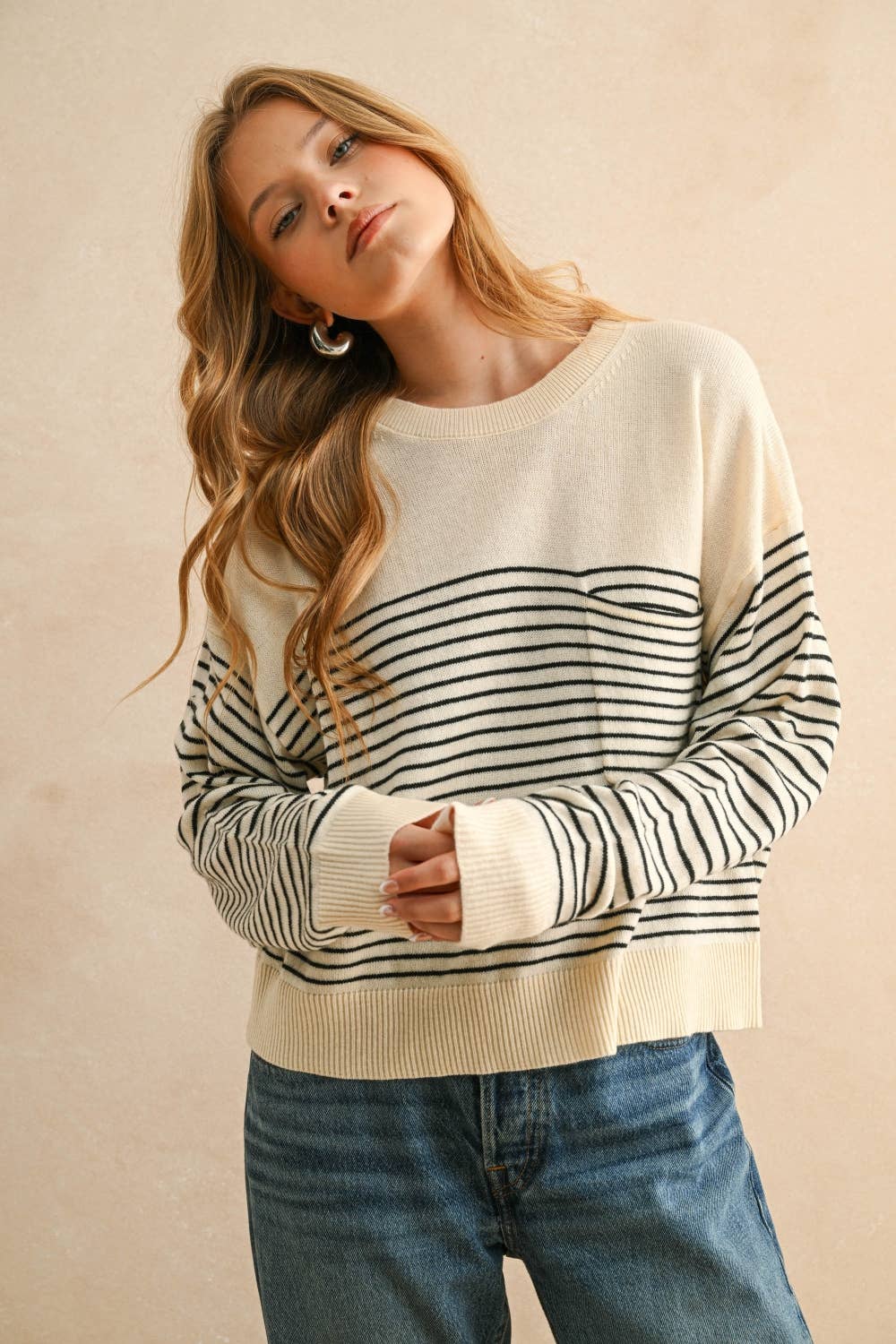 Everyday Stripe Pullover