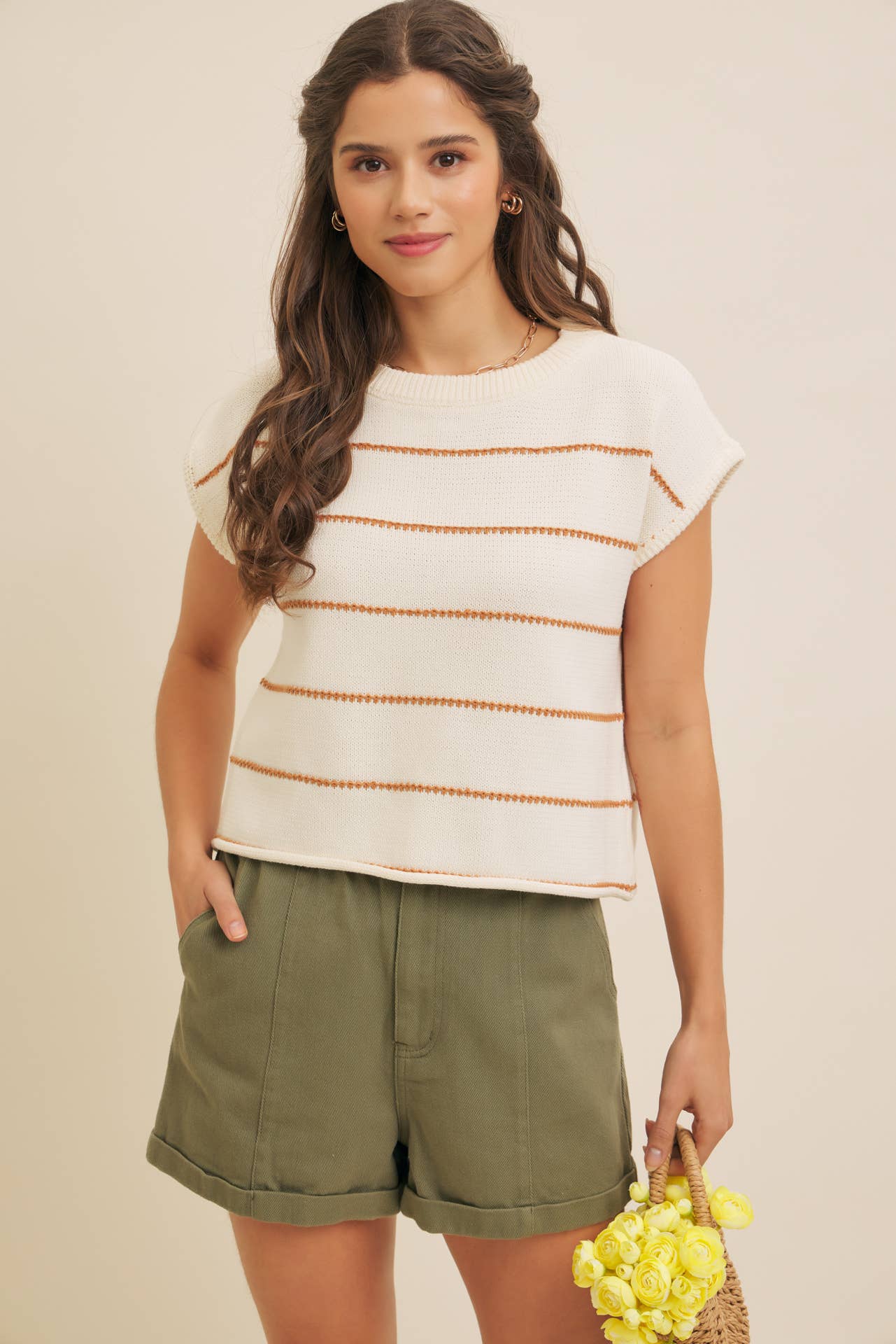 Sweater Top || Stripe