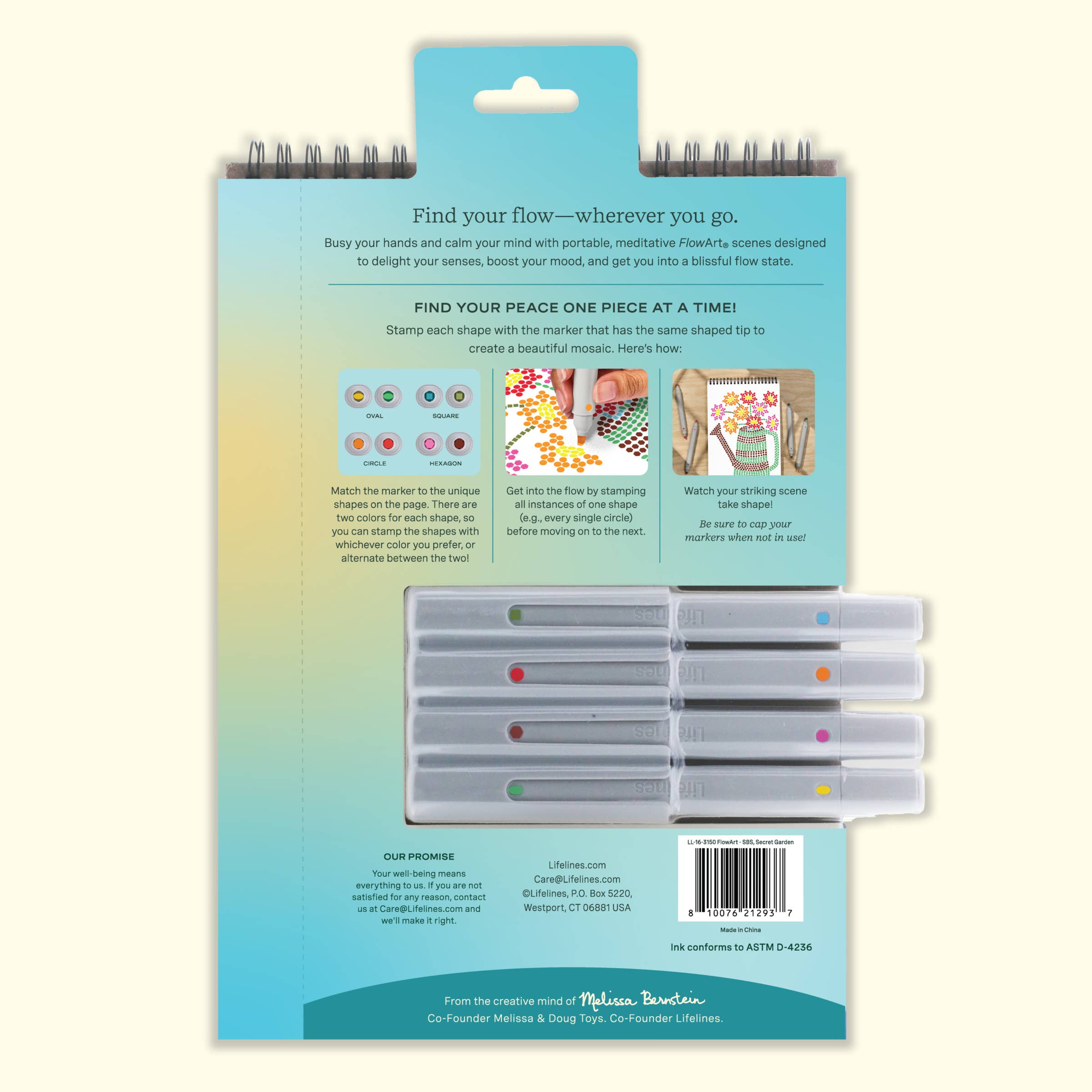 Stamp by Shape || Secret Garden