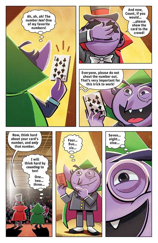 Sesame Street: The Amazing Mumford's Card Trick
