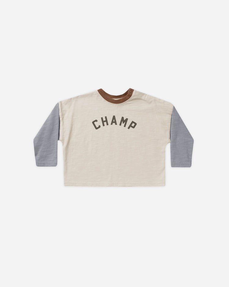 Camden Long Sleeve Tee || Champ - LAST ONE 10/12Y