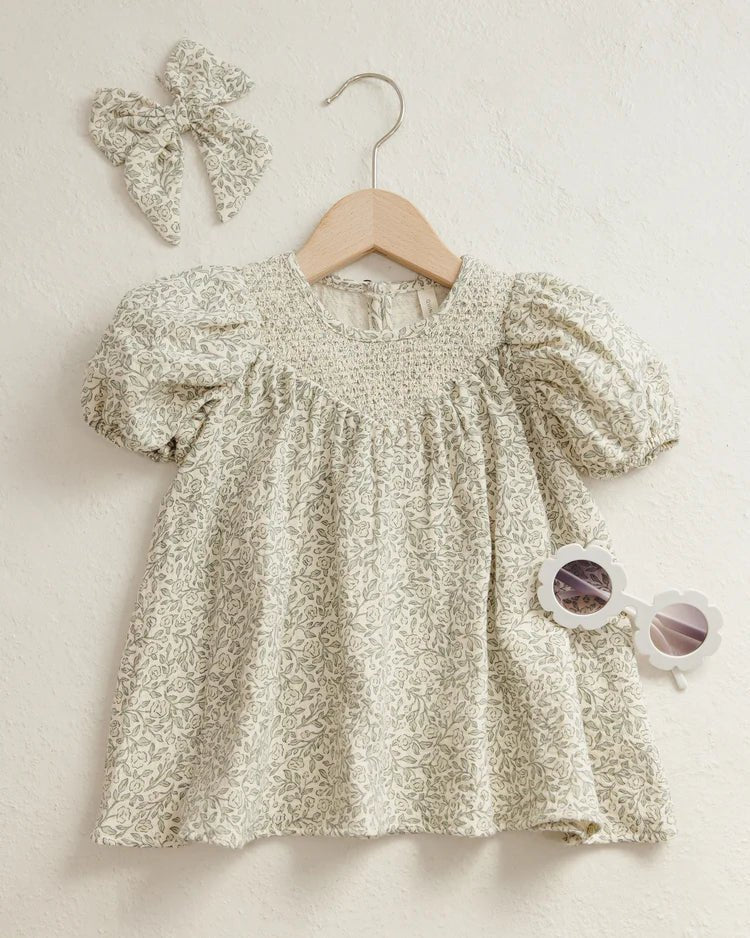 Carina Dress || Green Garden