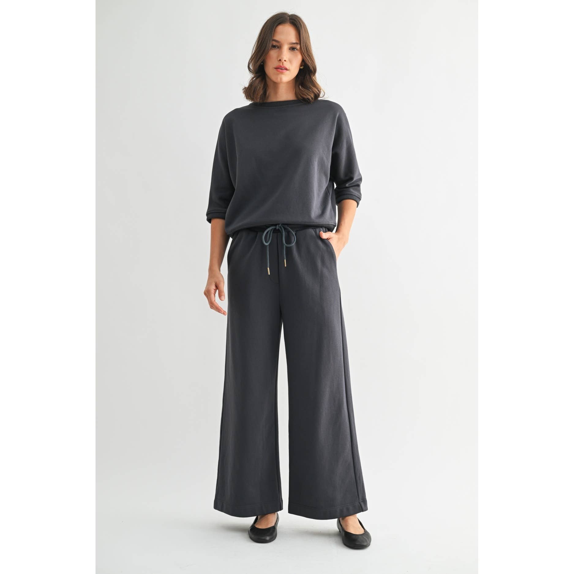 Straight Leg Pants || Truffle