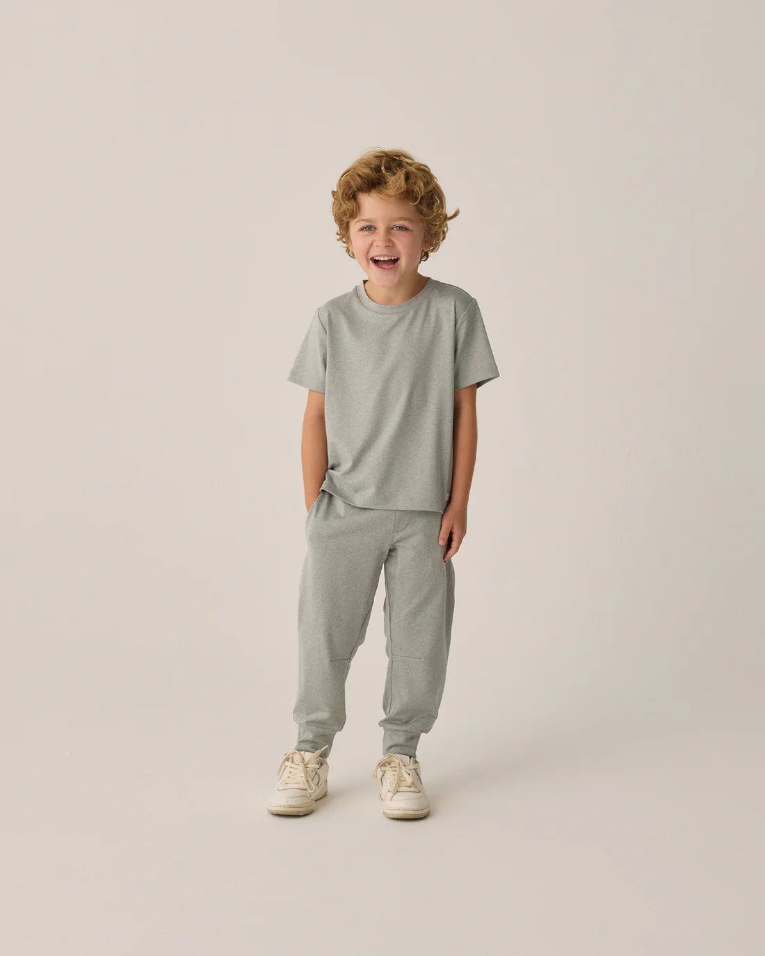 Century Tech Jogger || Heathered Eucalyptus