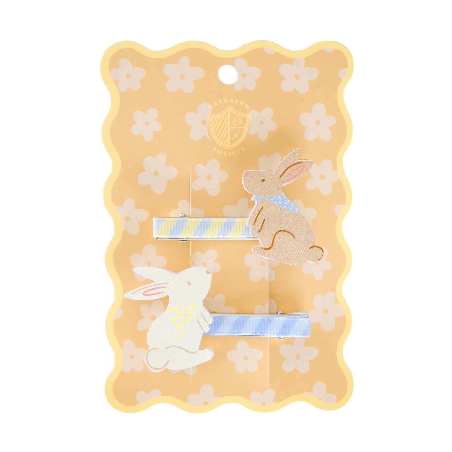Bunnies In The Garden Bunny Hair Clip Set