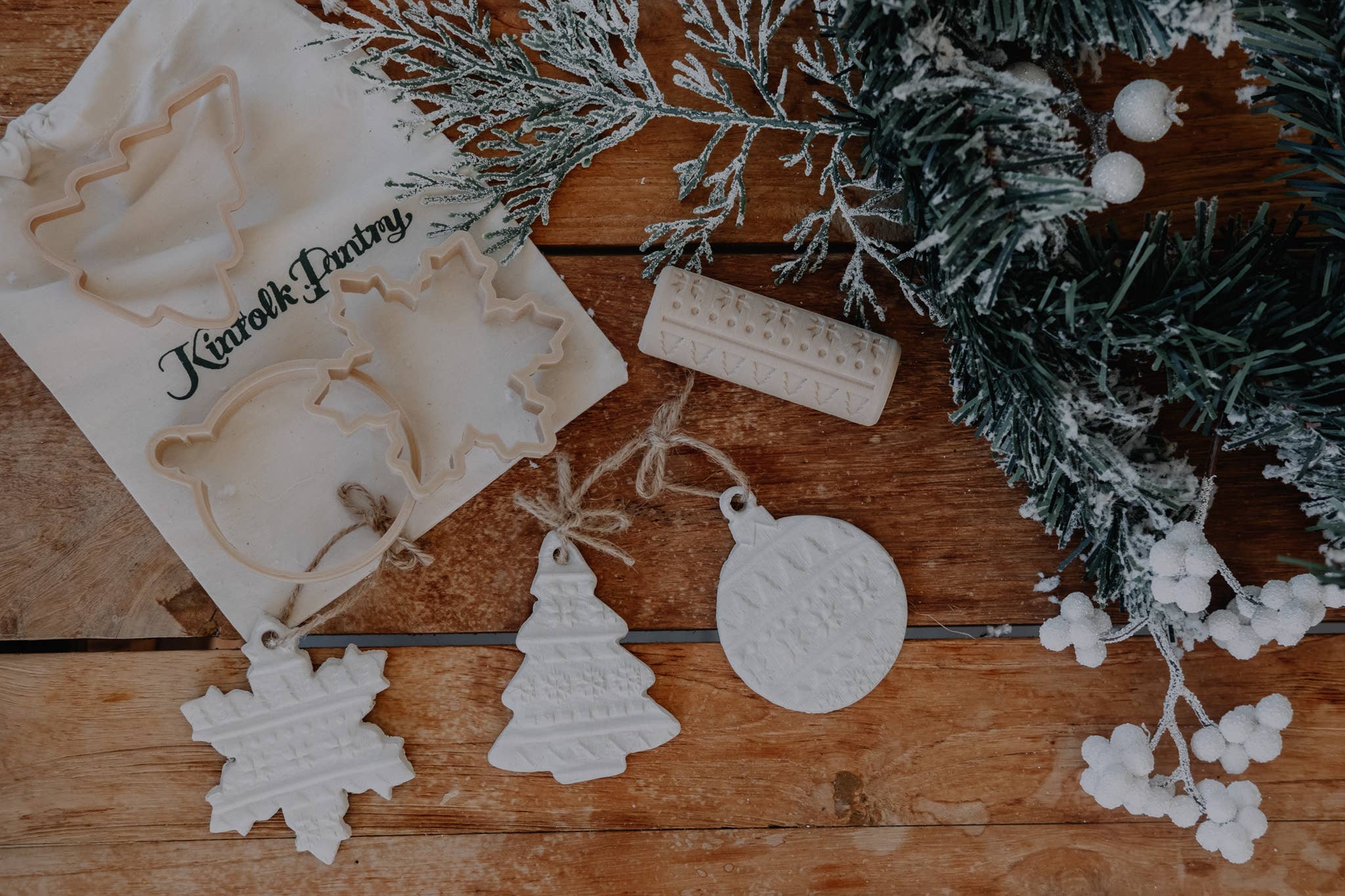 Christmas Ornament Eco Roller & Cutter Set
