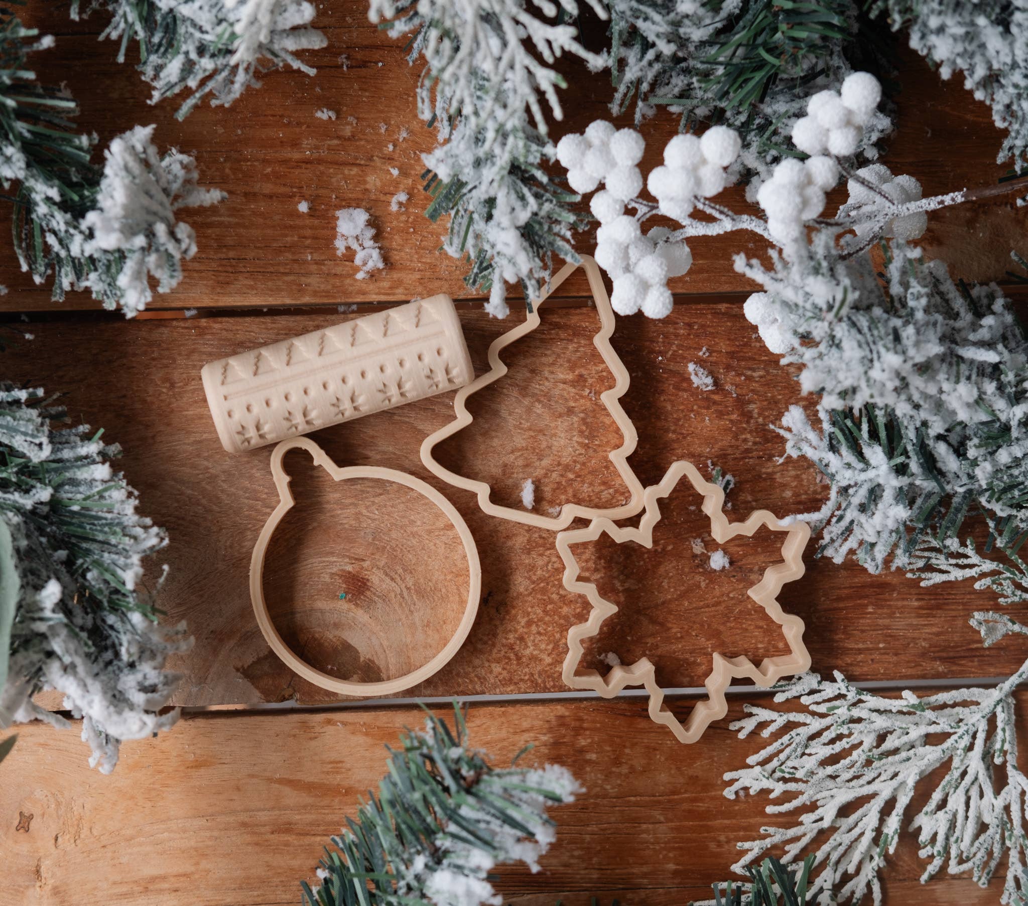 Christmas Ornament Eco Roller & Cutter Set