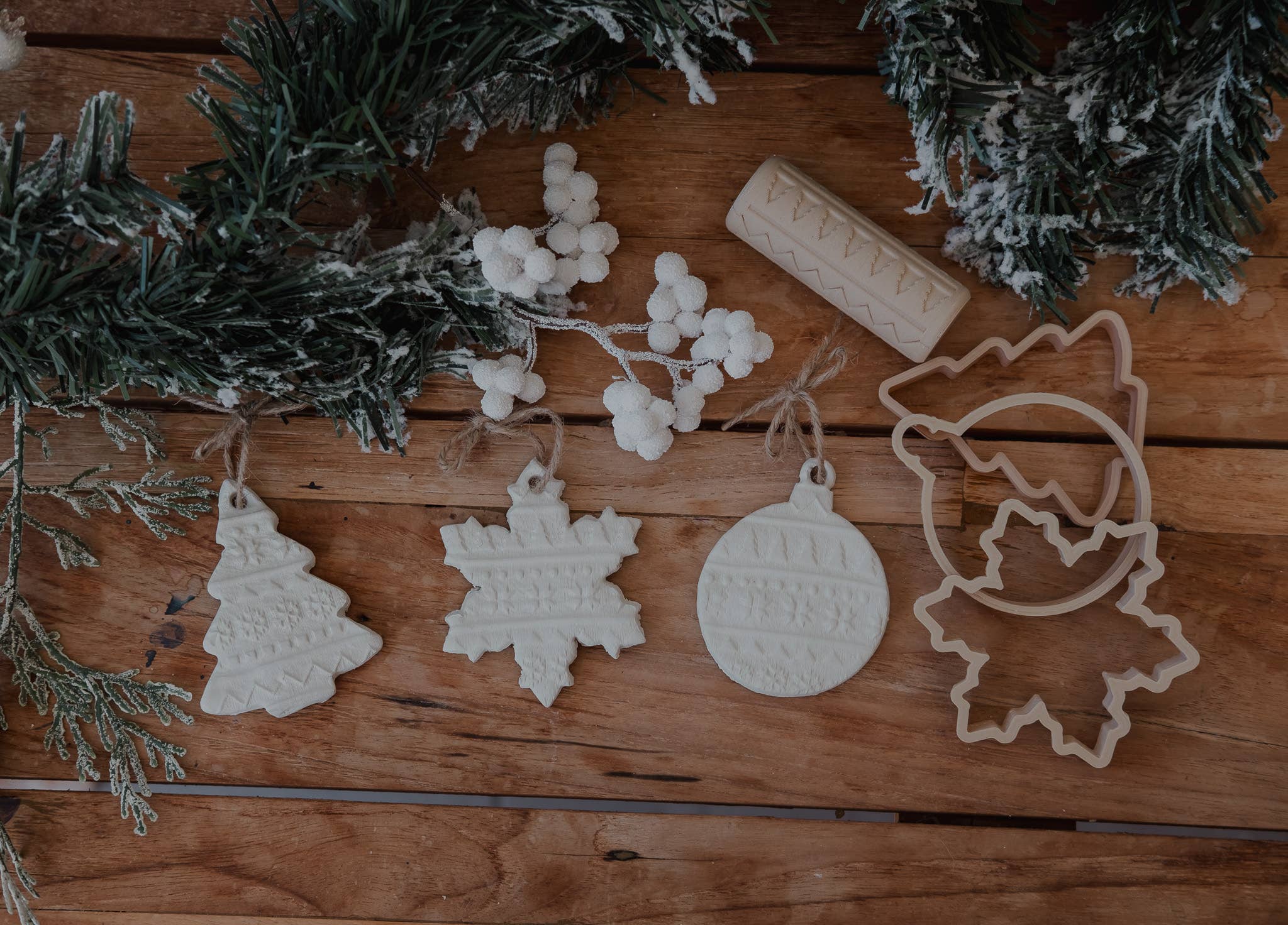 Christmas Ornament Eco Roller & Cutter Set