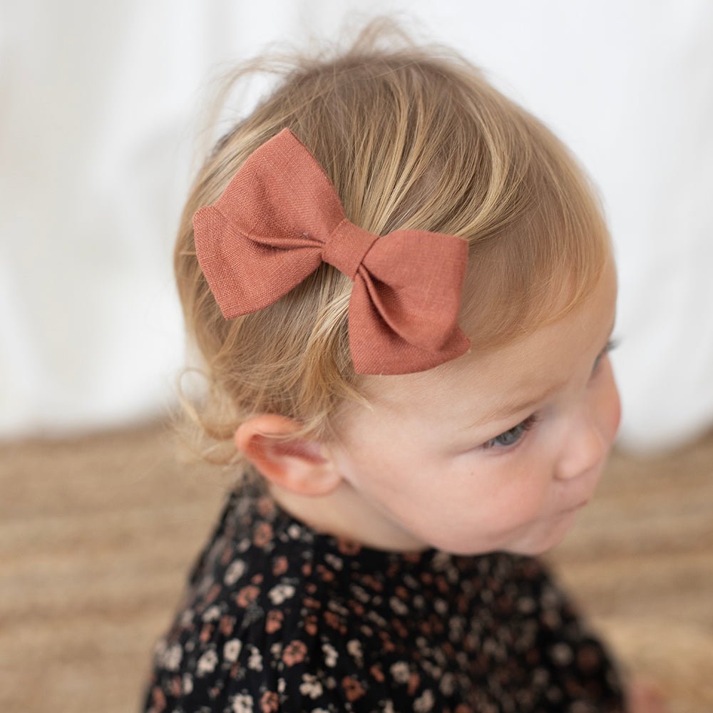 Cinnamon | Medium Sailor Bow