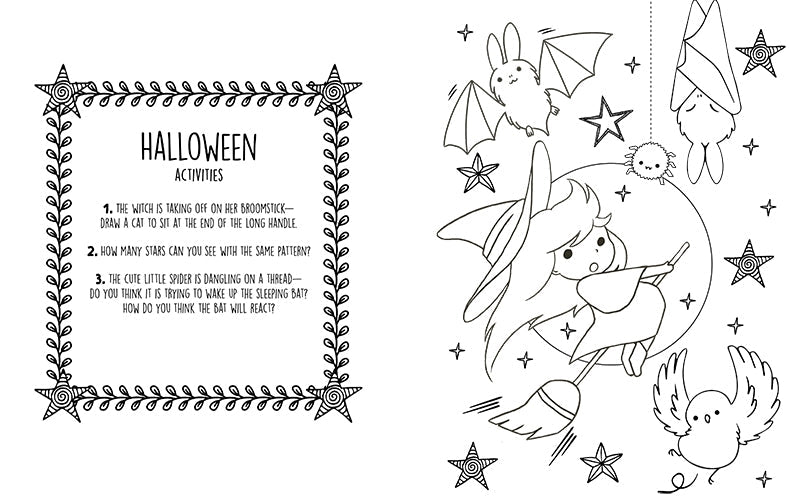 Color Cute Stuff: A Coloring Activity Book for Kids (Volume 6)