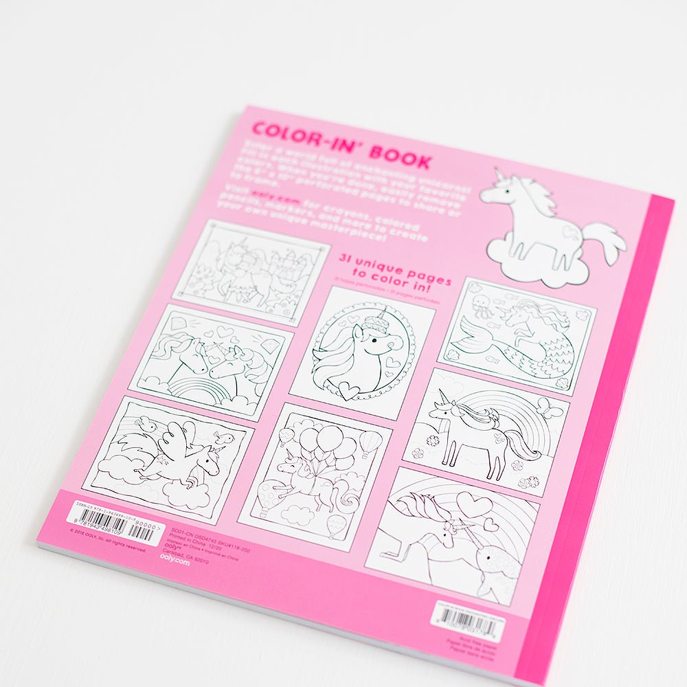 Color - in' Book: Enchanting Unicorns