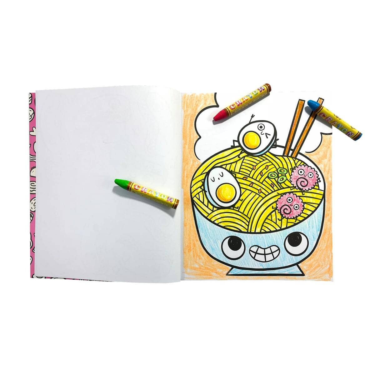 Color - in' Book: Happy Snacks