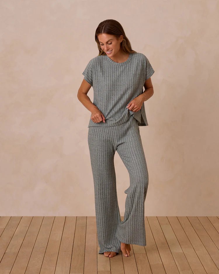Cozy Rib Knit Set || Eucalyptus