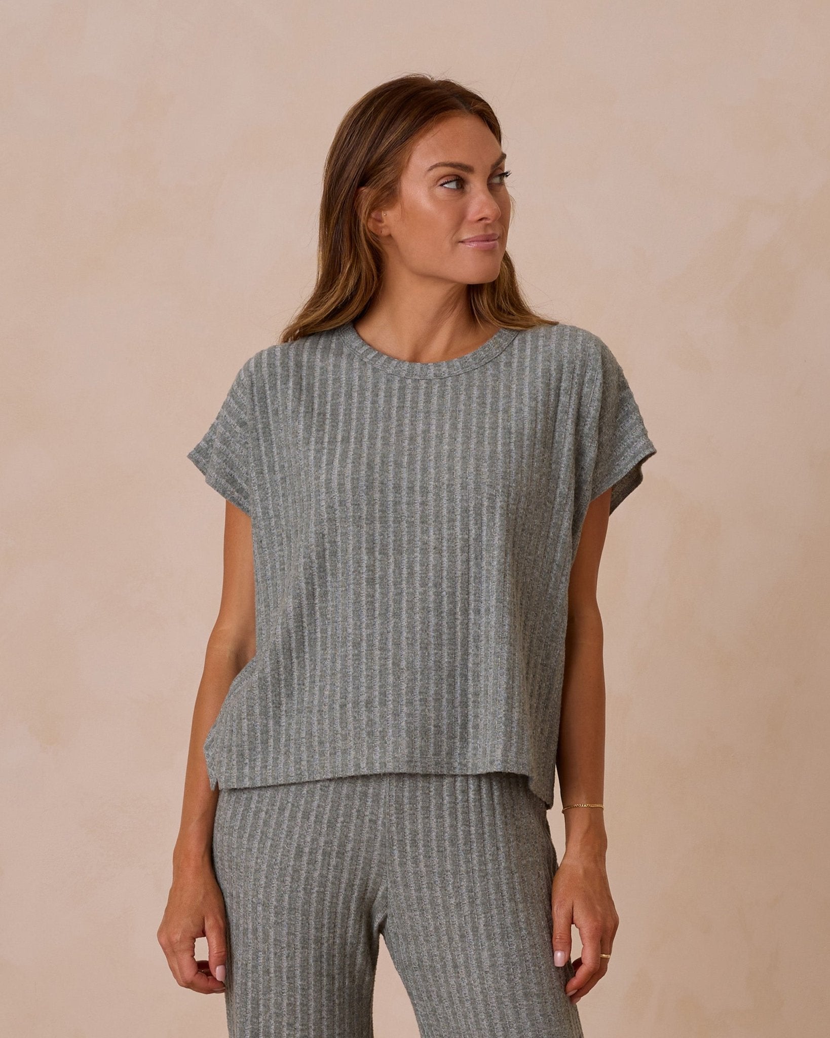 Cozy Rib Knit Set || Eucalyptus