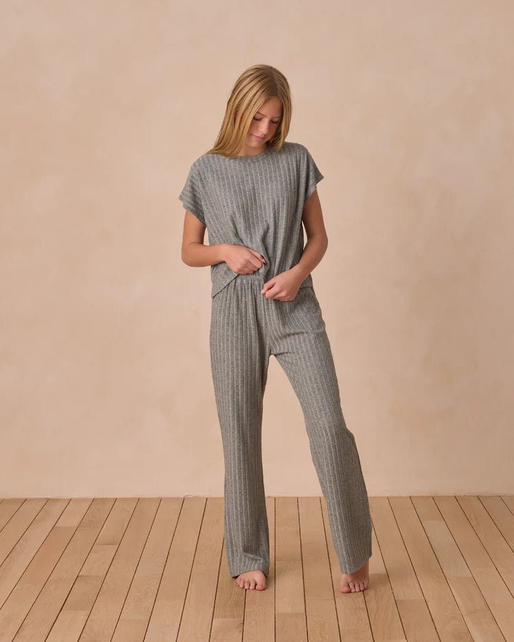 Cozy Rib Knit Set || Eucalyptus (Teens)