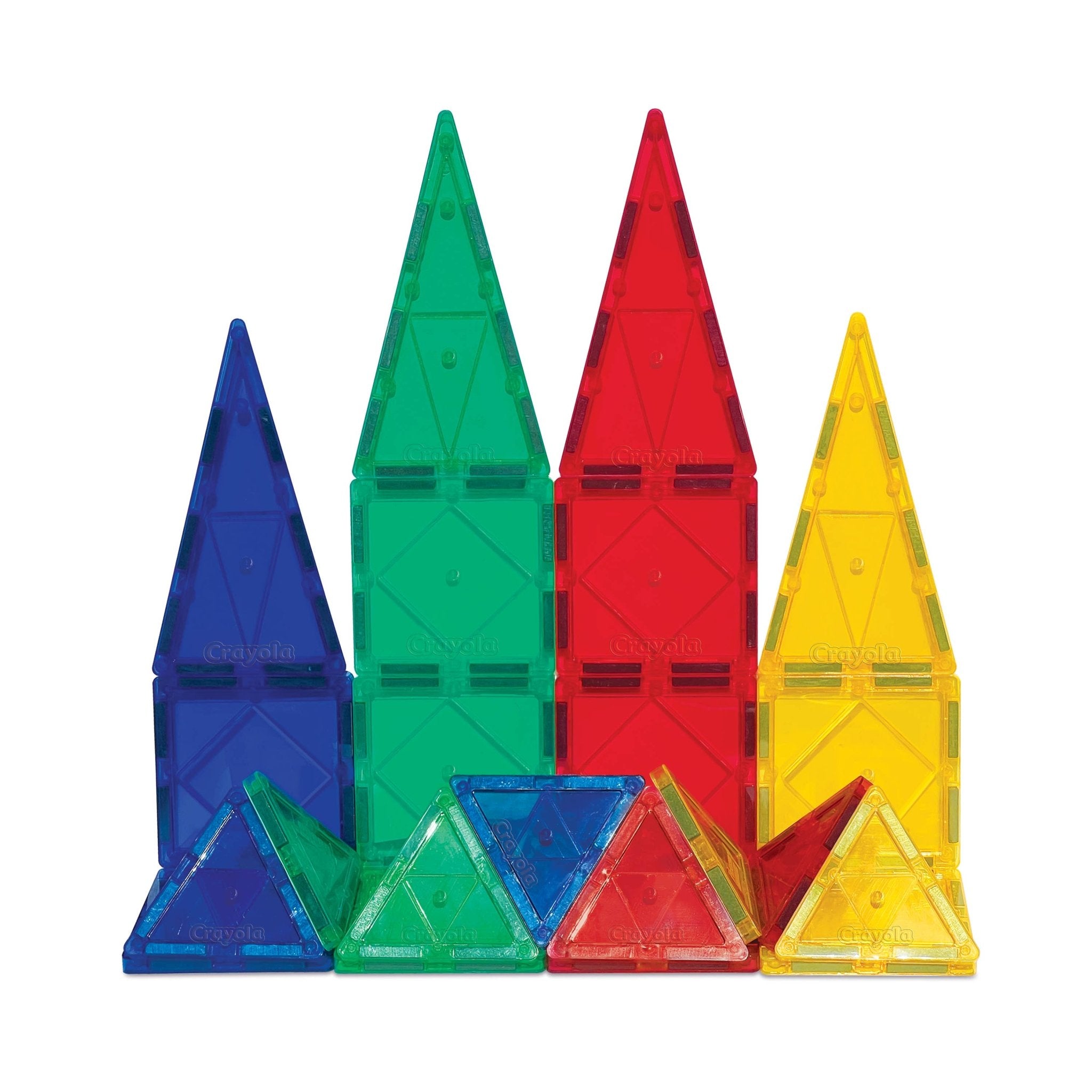 Crayola Bold Magnetic Tiles 24 - Piece Set