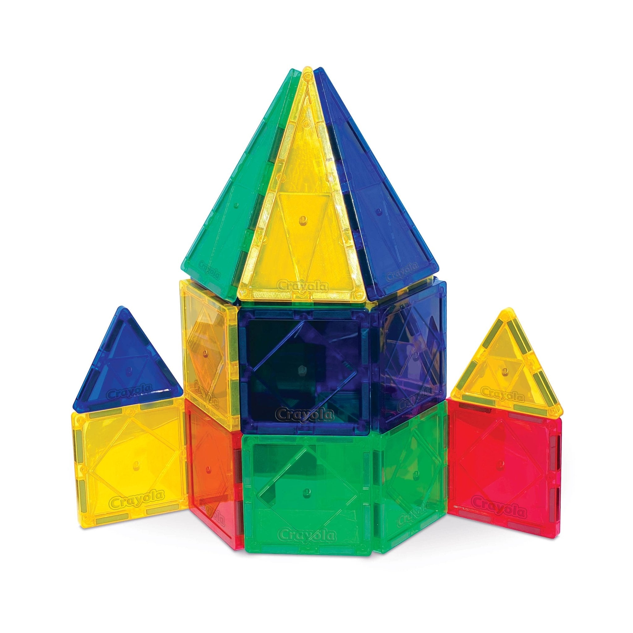 Crayola Bold Magnetic Tiles 24 - Piece Set