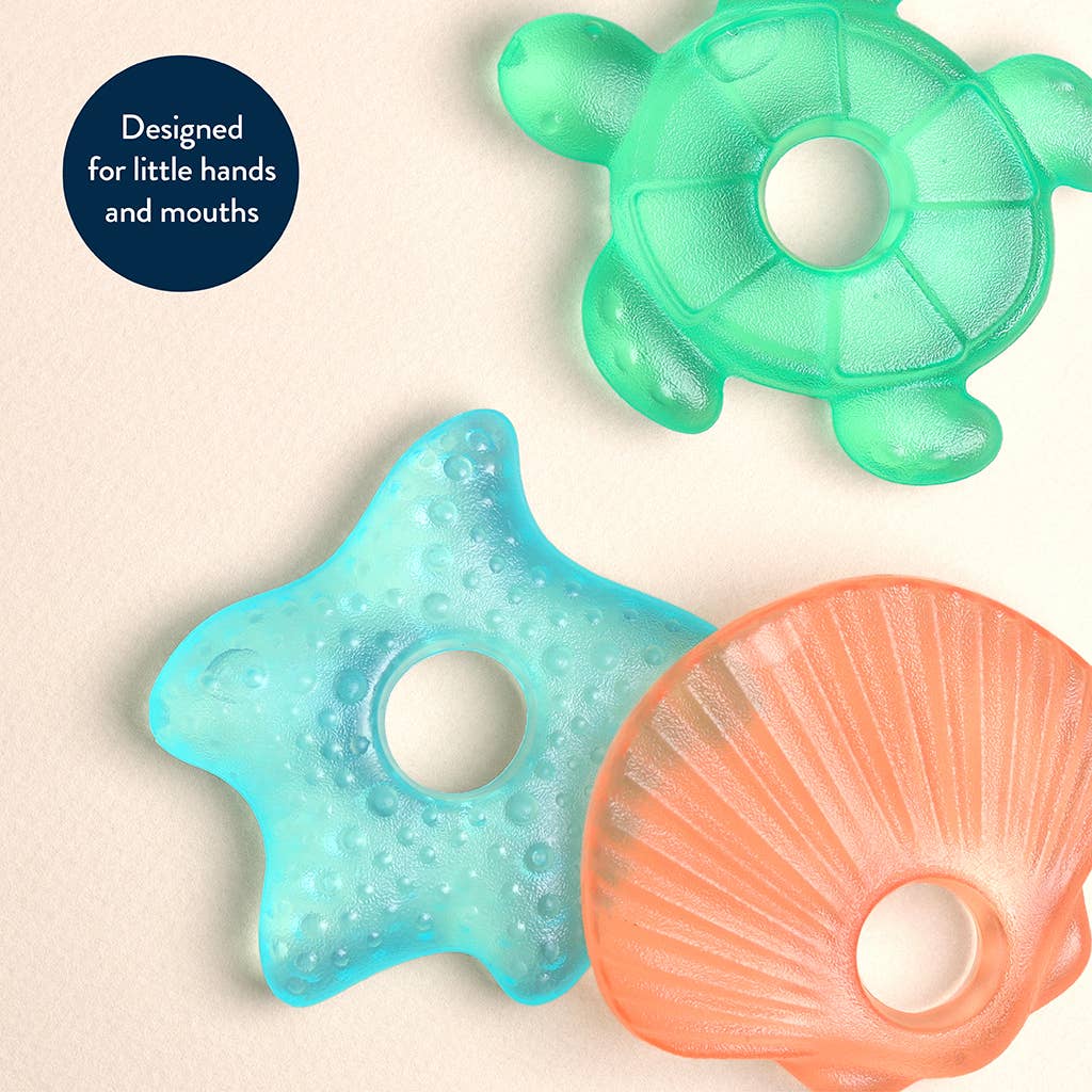 Cutie Coolers™ Water Filled Teethers || Seaside