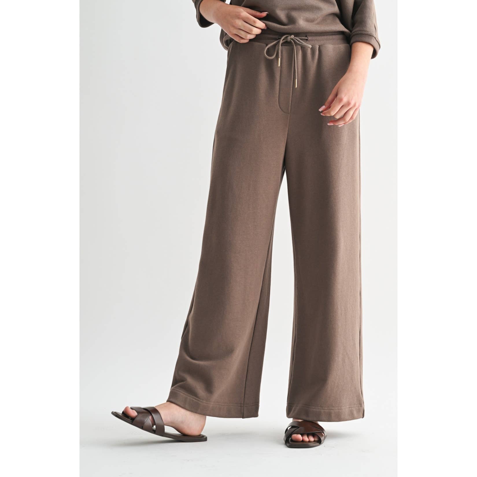 Straight Leg Pants || Truffle