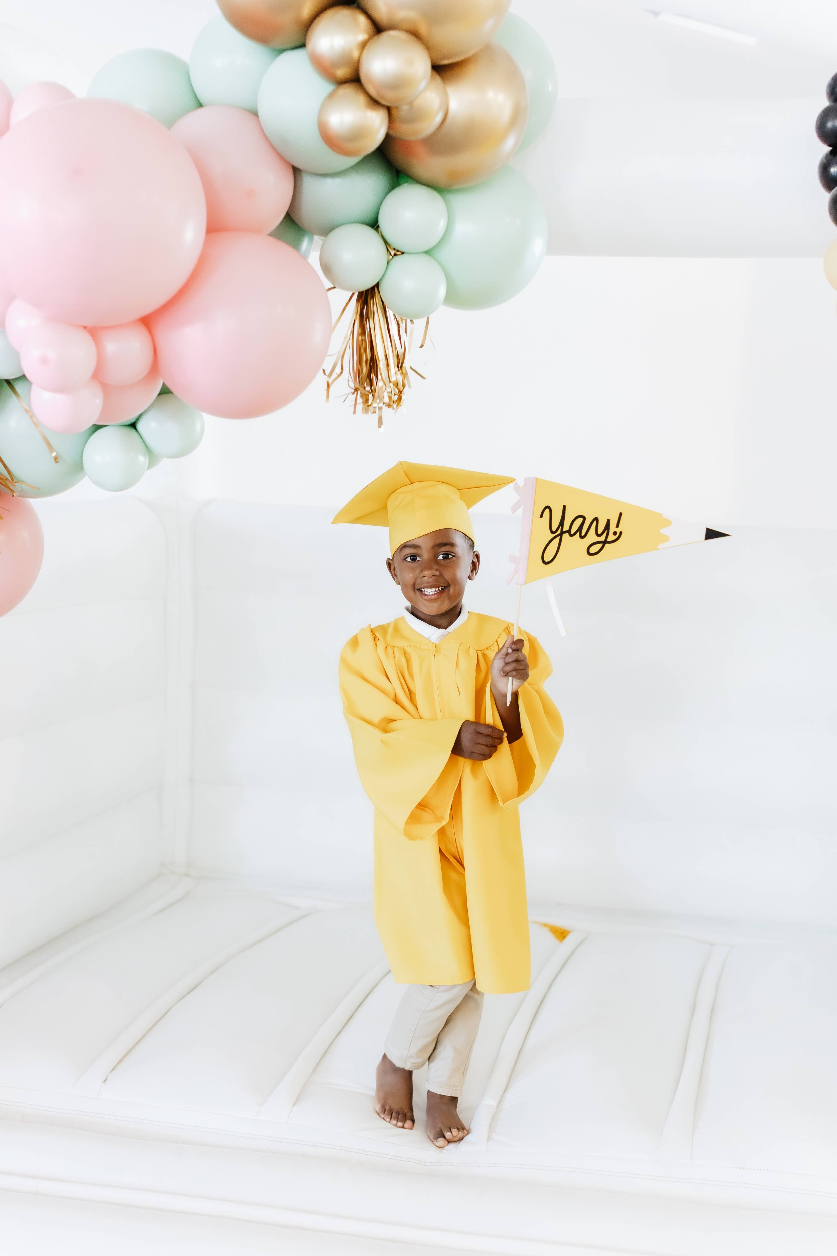 Yay Pencil Felt Pennant