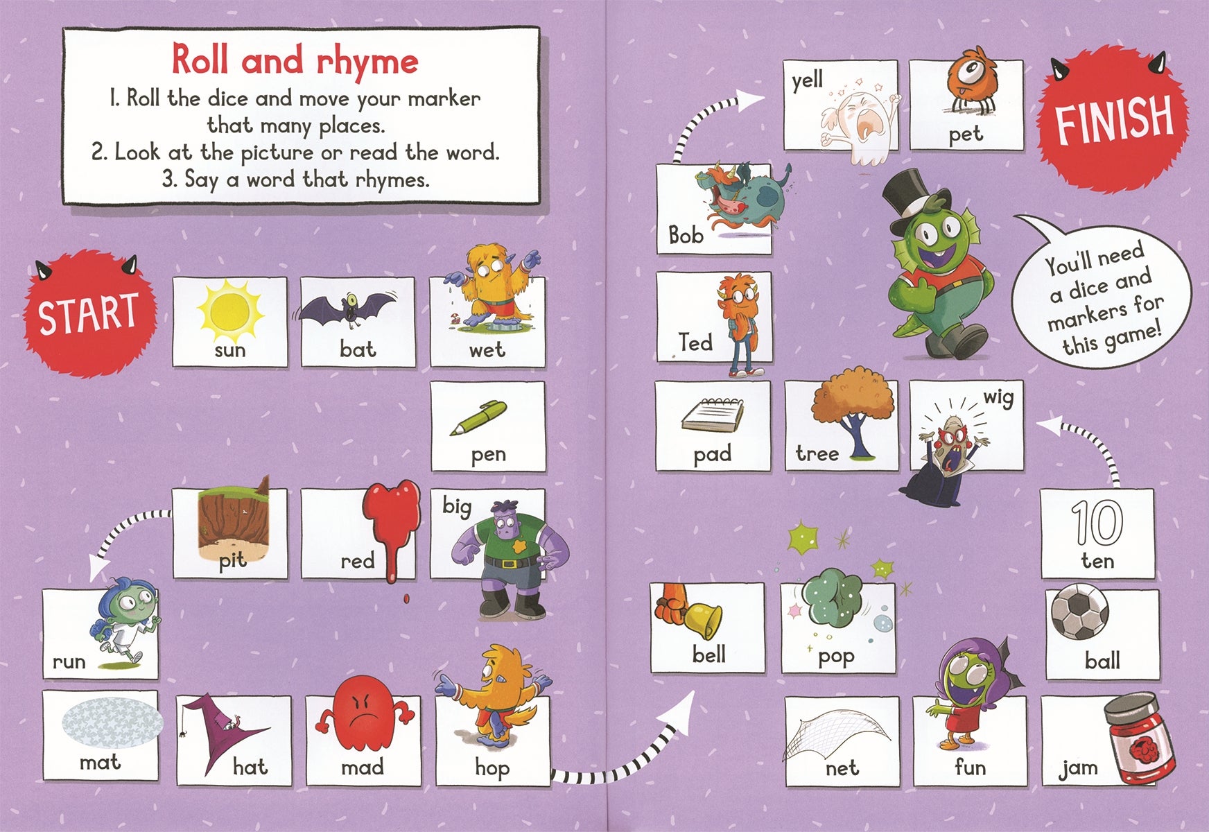 Fun with Words (School of Monsters Learn and Play)
